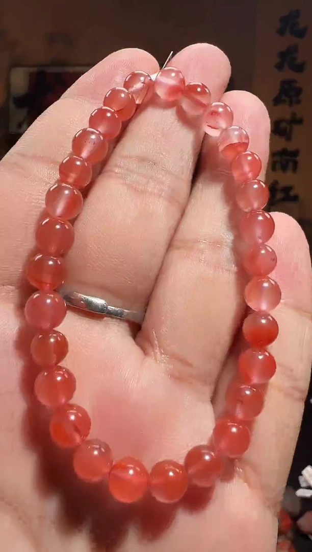 手链未镶嵌南红玛瑙原矿6m+/多样性发货