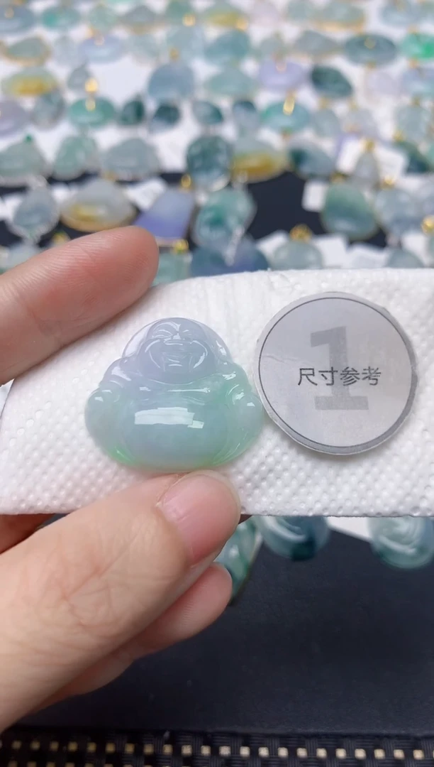颈饰未镶嵌翡翠天然缅甸A货翡翠