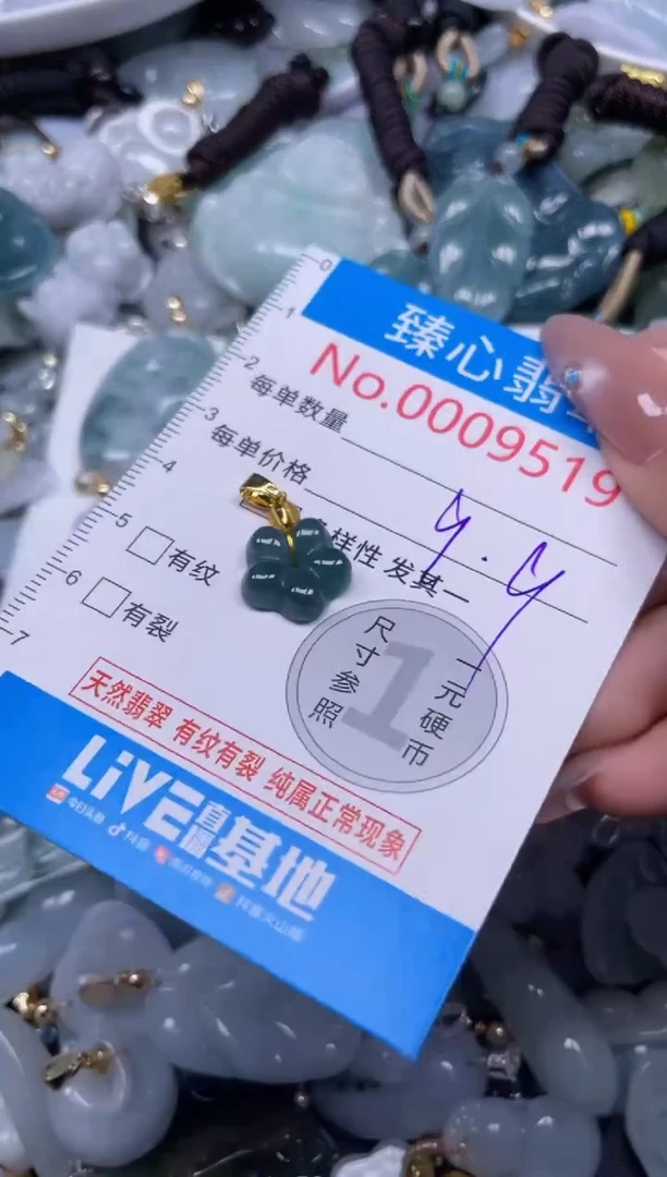 颈饰未镶嵌翡翠9519