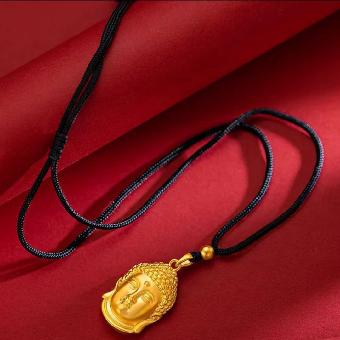 铜合金吊坠 精工小佛头吊坠