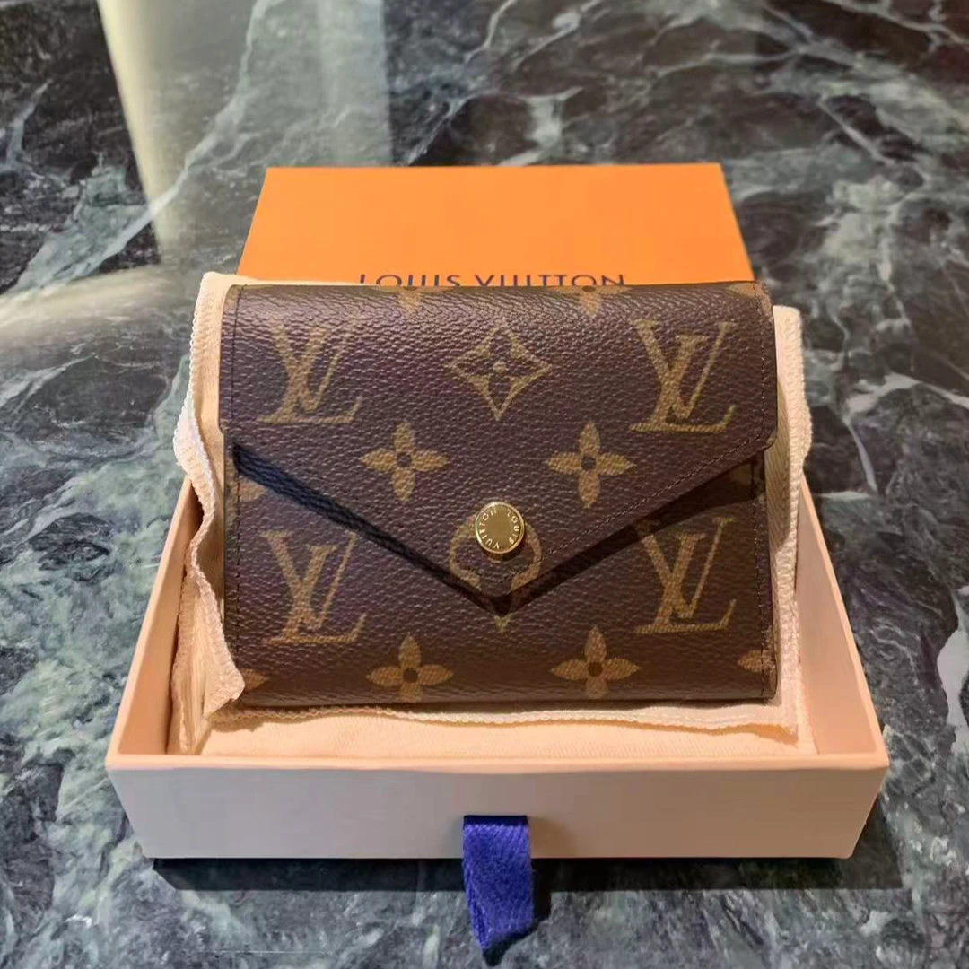 未使用 LouisVuitton/路易威登 lv老花钱夹/卡包