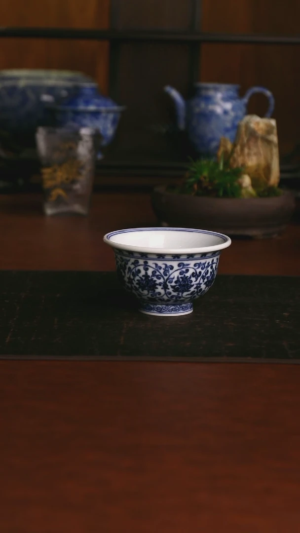 景德镇手工手绘4(微瑕）