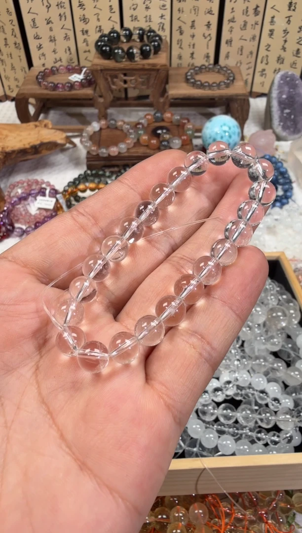 未镶嵌手链水晶SJ-828白水8m+