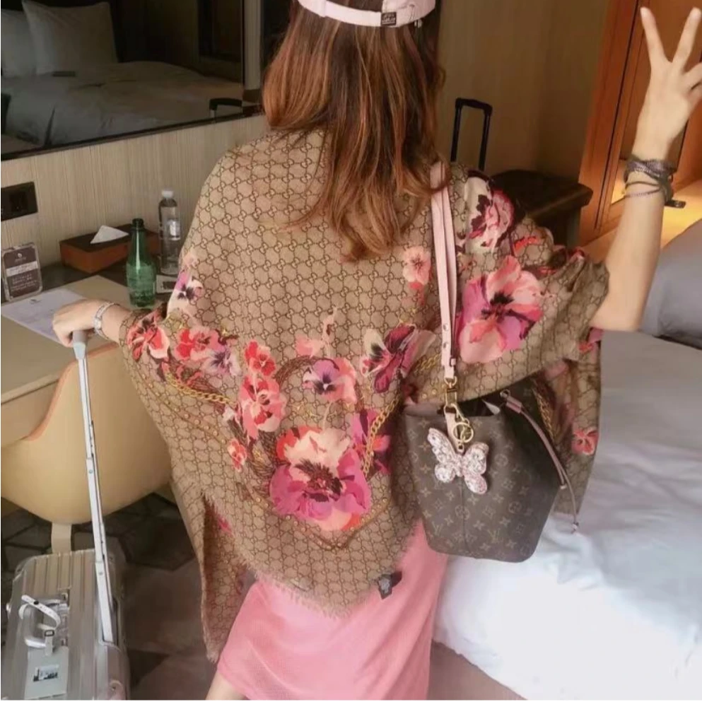 99新 GUCCI/古驰 海囤 古驰 丝巾/css26325