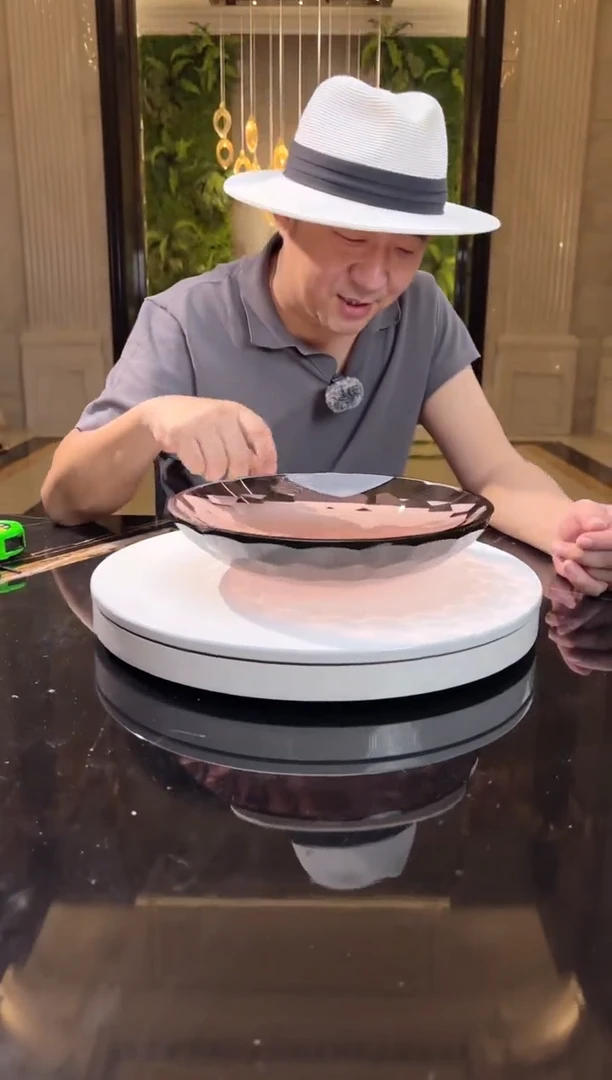 琉璃手工艺品AJ1111103艺术琉璃果盘