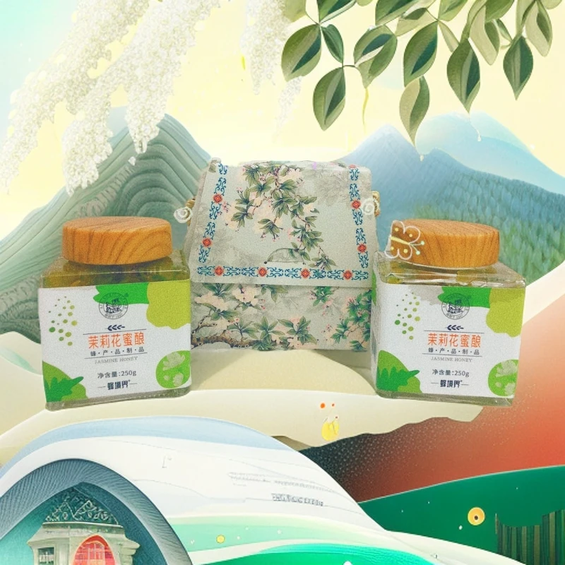 金蜂蜜茉莉花蜜酿 250g/瓶