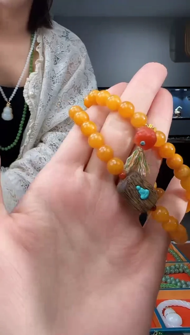 手链蜜蜡未镶嵌1