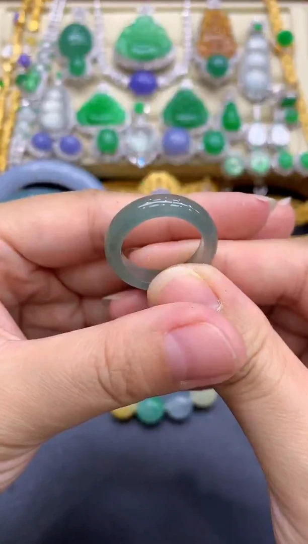 未镶嵌戒指翡翠67-中国好珍宝