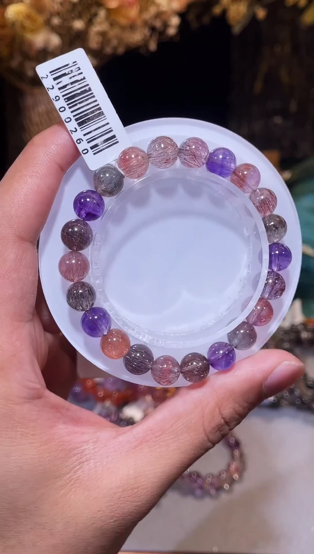 未镶嵌手串水晶仙女超七单圈8n+