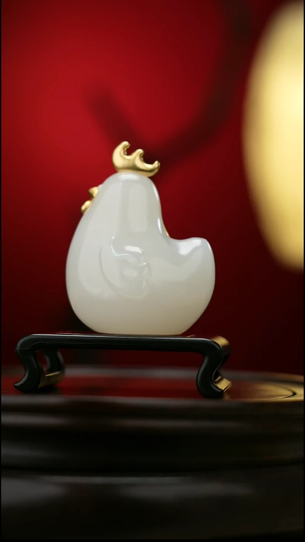 玉【大吉大利】天然玉石摆件