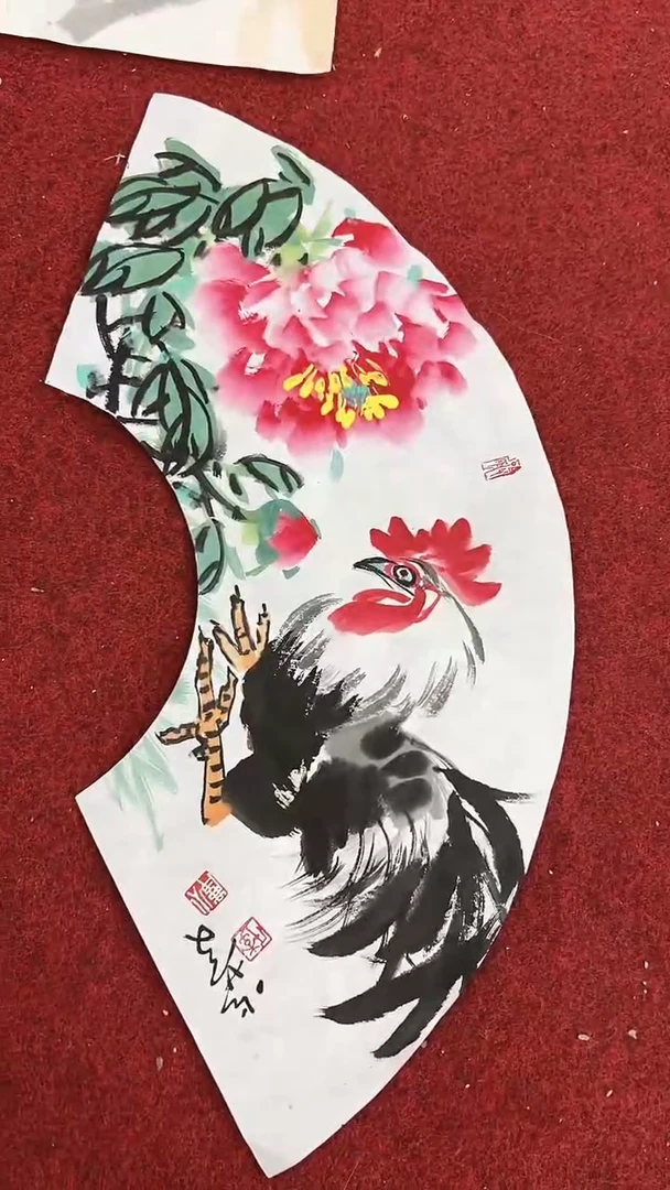 国画李火庆/国画/画心