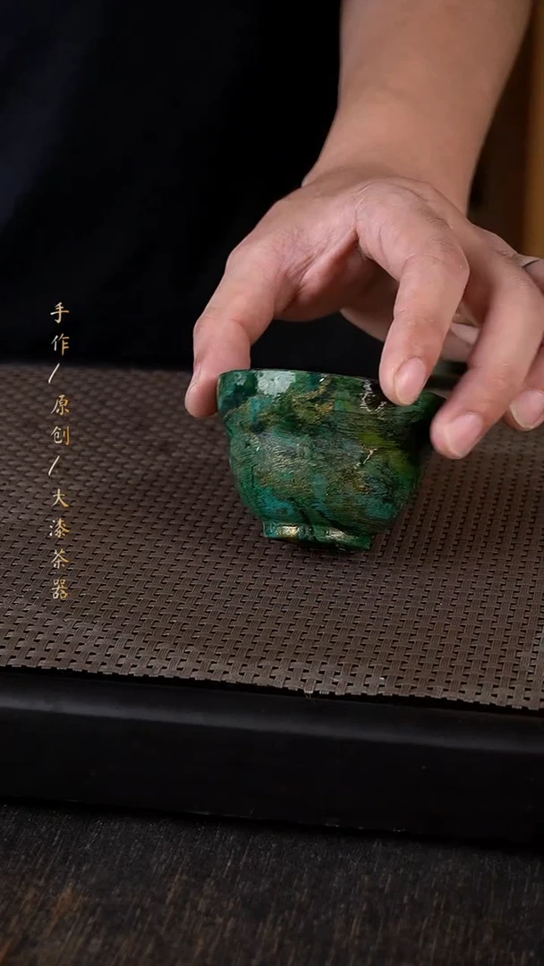 大漆杯350小康茶器