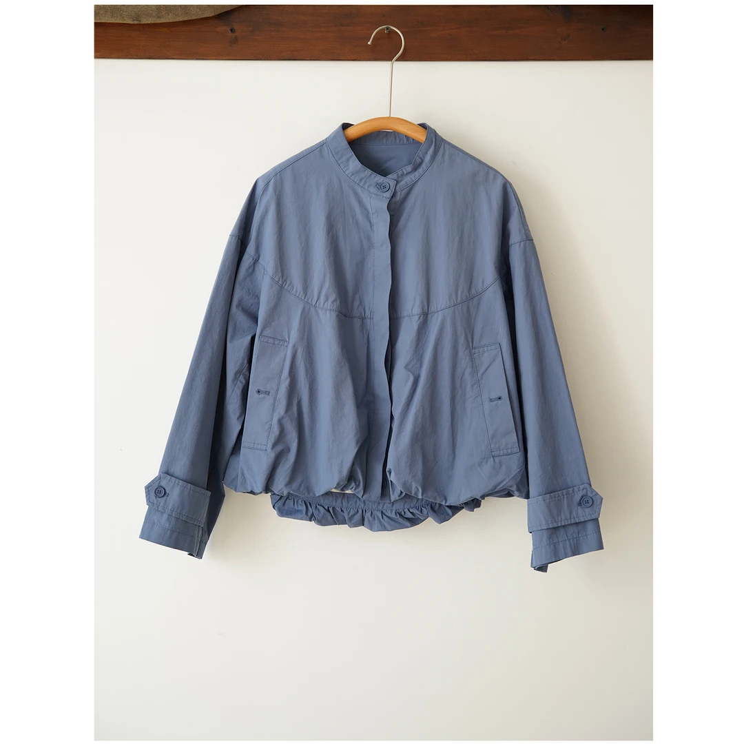 天天天蓝 文艺休闲感春季夹克外套