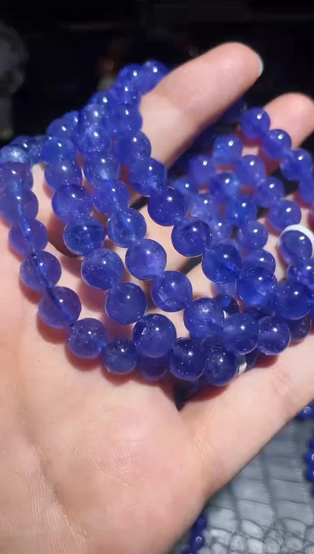 【闪购商品】坦桑石手链未镶嵌坦桑石单圈A8（多样性发其一）