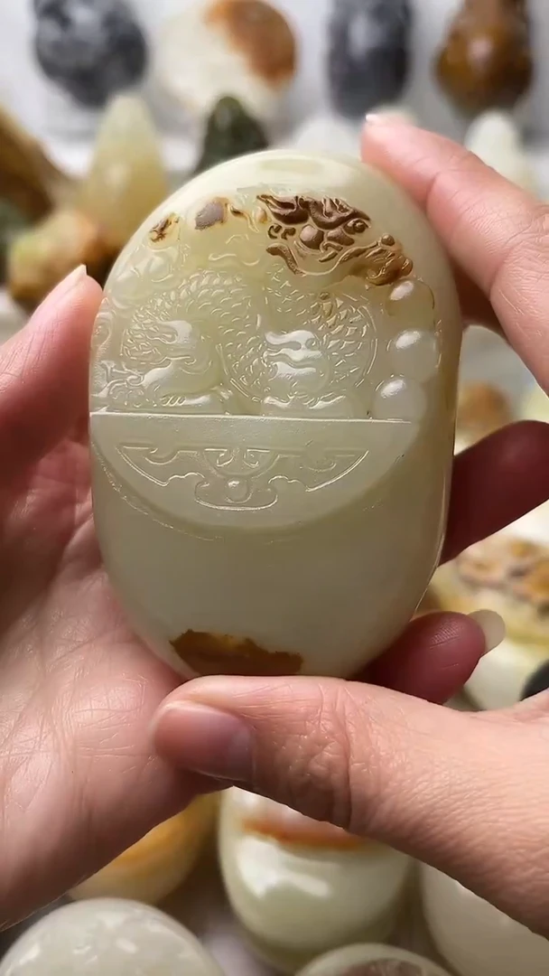 石材古青石棉纹正常不退换龙