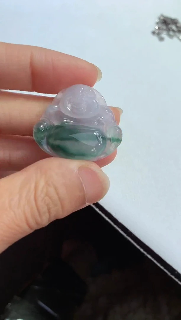 颈饰未镶嵌翡翠佛公