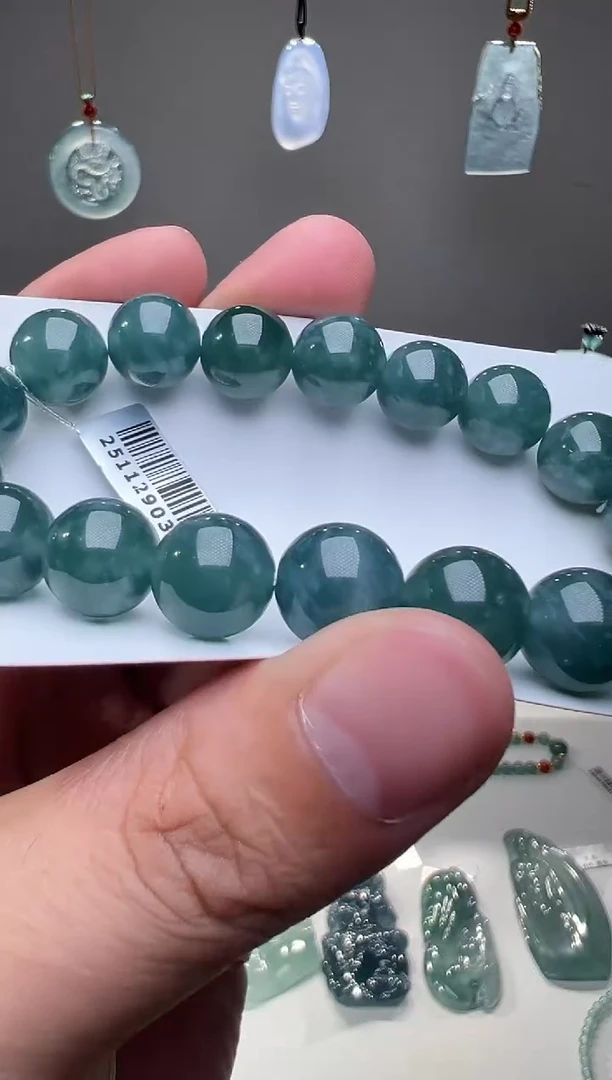 未镶嵌手链翡翠手串