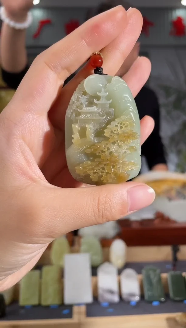 【闪购商品】和田玉颈饰未镶嵌拍一发一 多样性发货