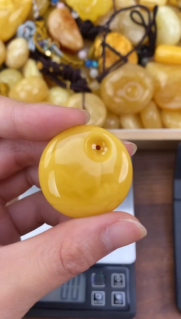 裸石琥珀未镶嵌天然琥珀蜜蜡