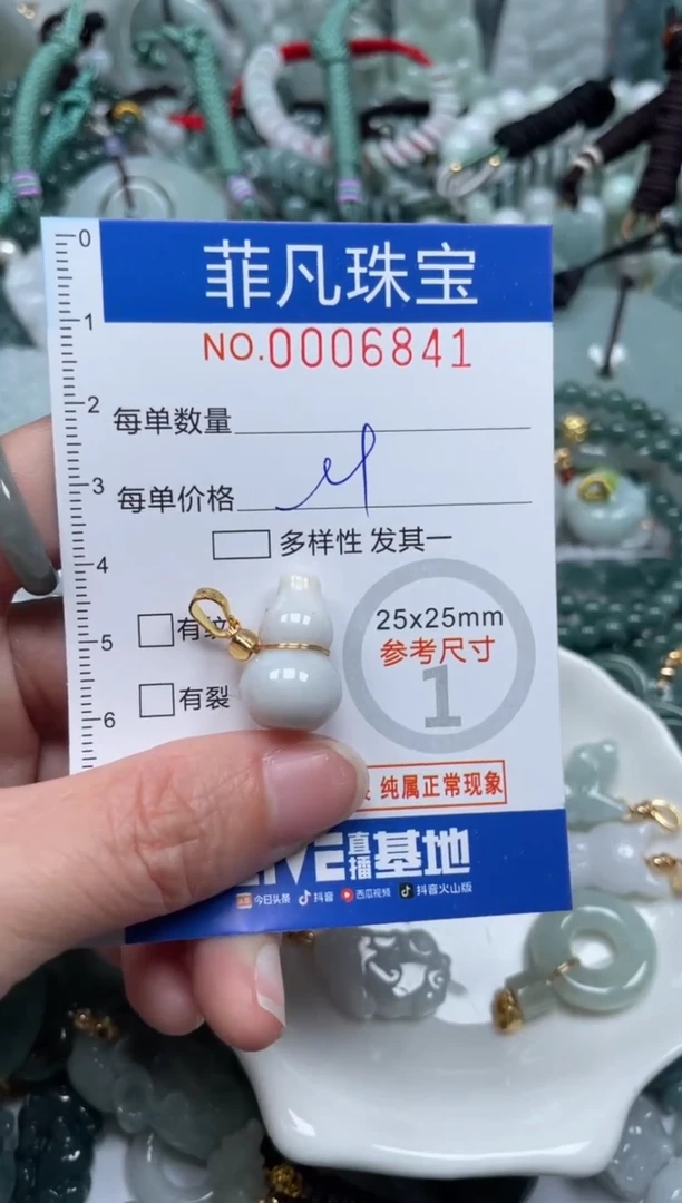 【闪购商品】翡翠颈饰未镶嵌00..6841