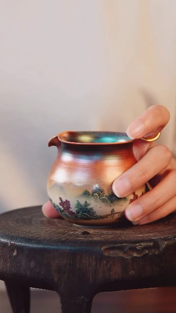 艺然堂手工手绘茶器