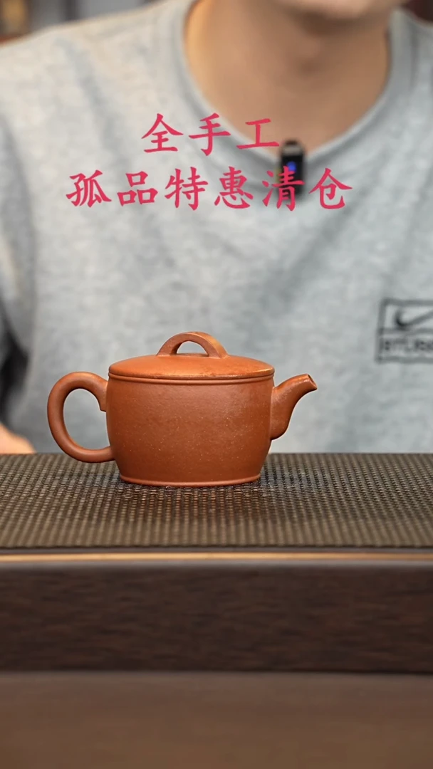 茶壶紫砂紫砂源头精品手工作品6800