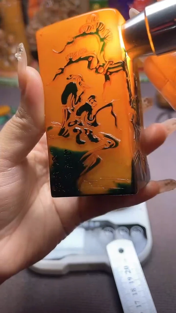 寿山石印石纯天然石料