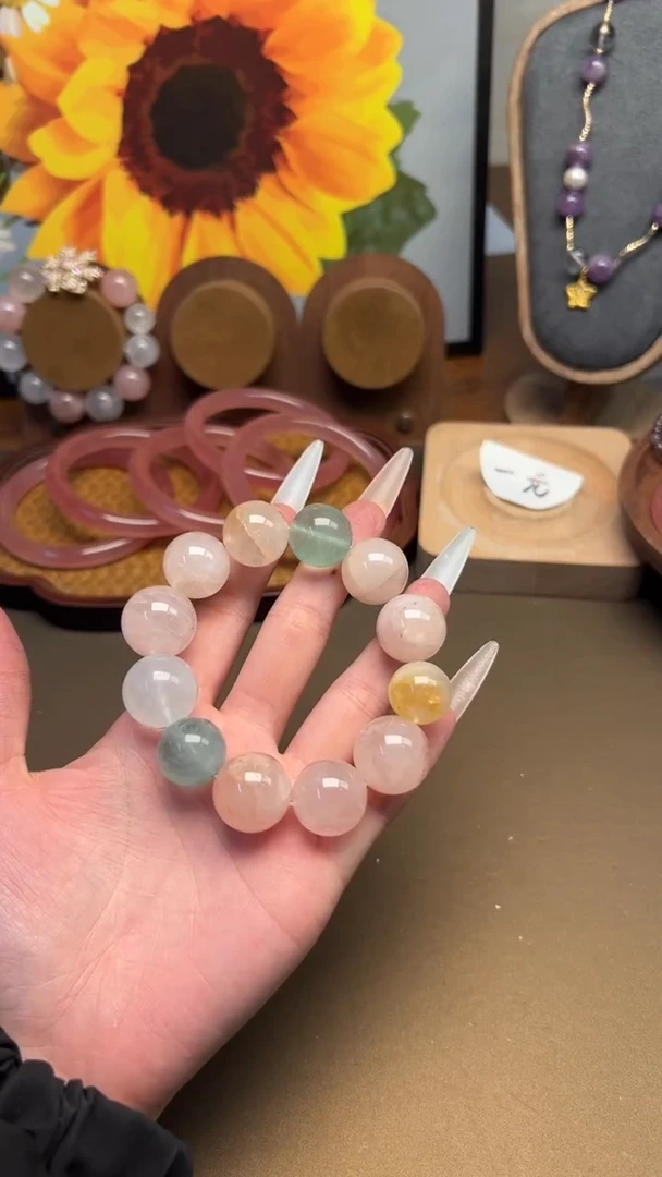 未镶嵌手链水晶叮*-1