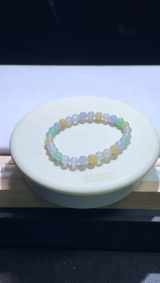 未镶嵌手链翡翠卡6马卡龙甜糖