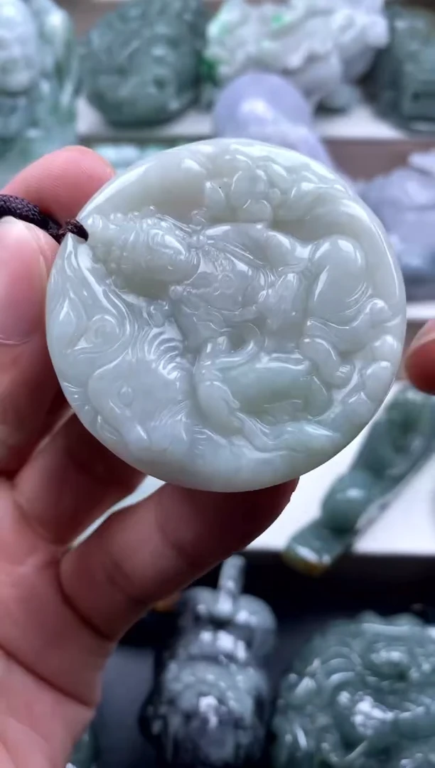 吊坠(不含链)未镶嵌翡翠1