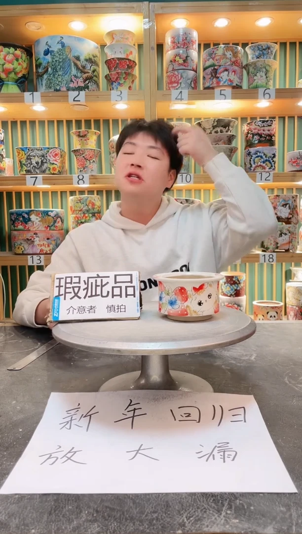 【闪购商品】瓷片默认微瑕一物一拍0217-278