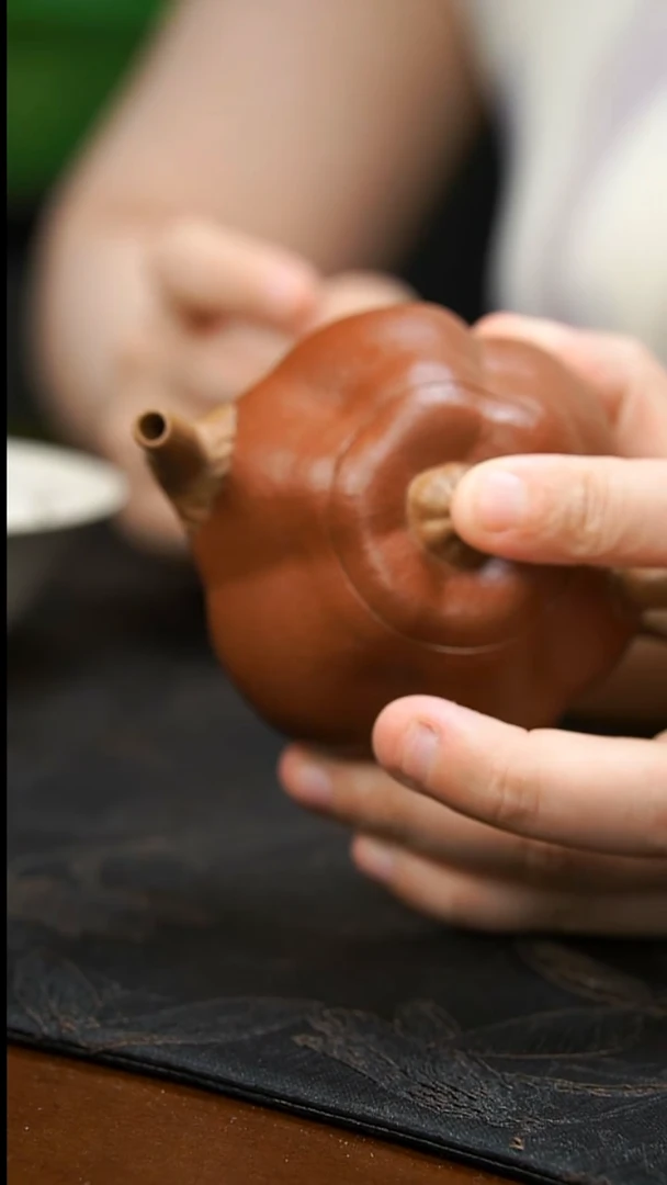 茶壶紫砂南瓜壶微瑕