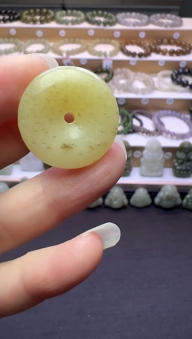 颈饰未镶嵌和田玉62号链接约卡25*7