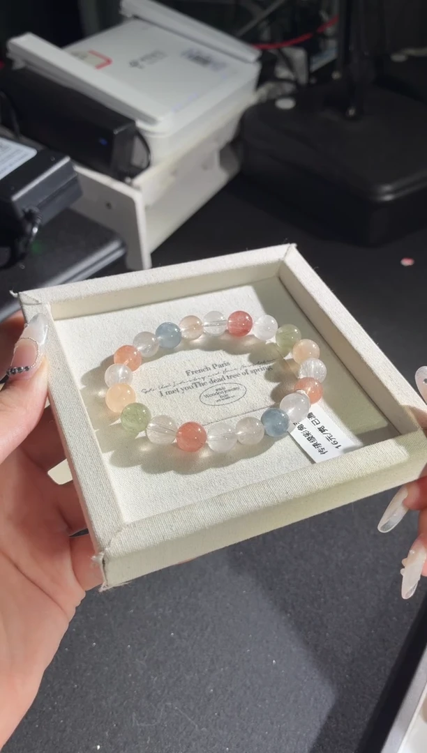 未镶嵌手链水晶240号多样性发一M 9+