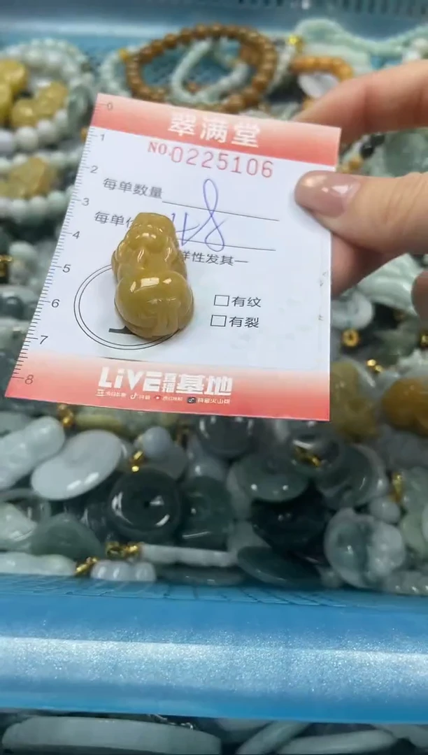 颈饰未镶嵌翡翠闪购0225106