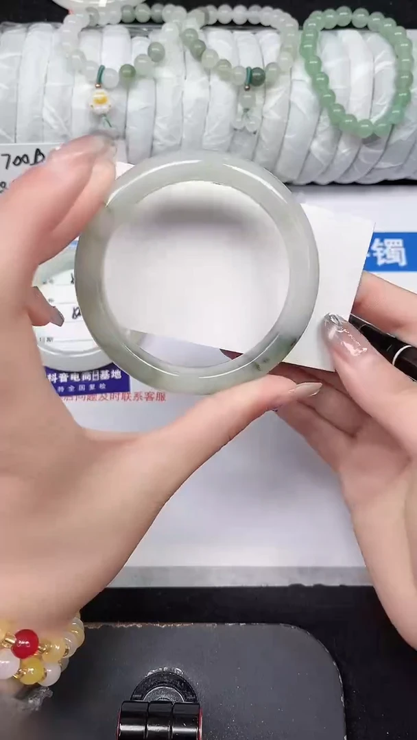 未镶嵌手镯石英质玉51-58/59