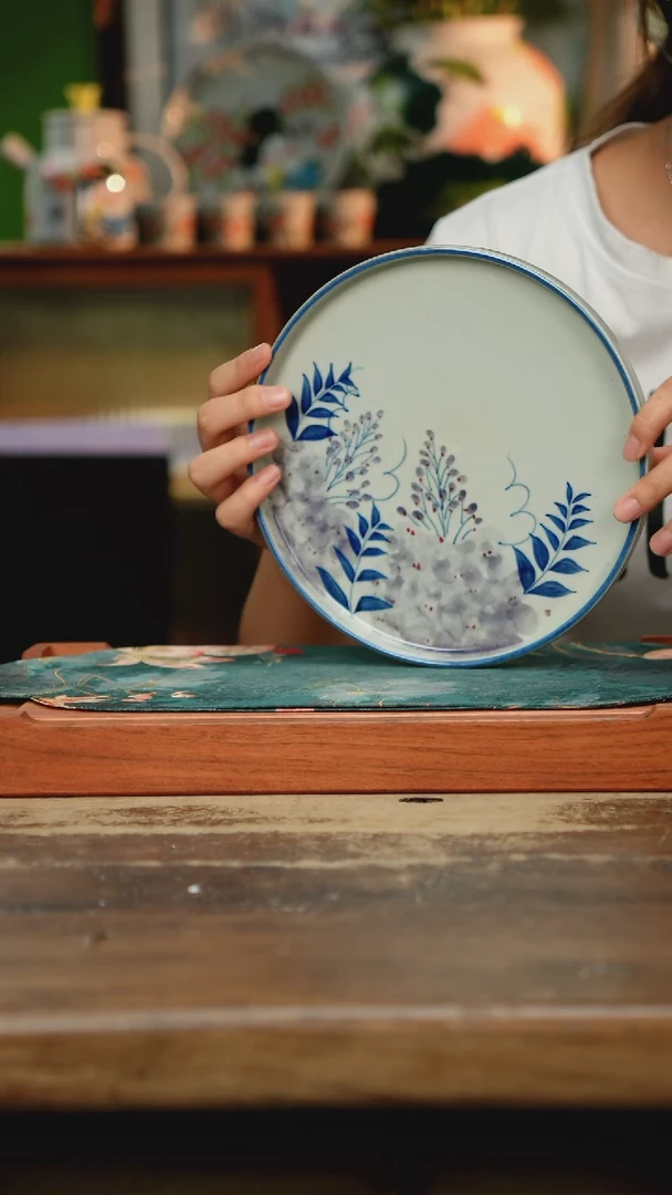 杯景德镇纯手工釉下彩精品茶具水杯