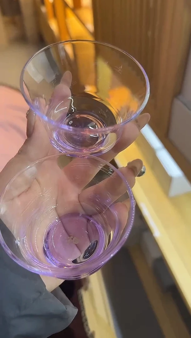 紫色大清杯2只