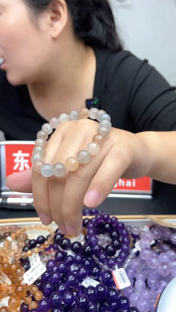 未镶嵌手链水晶媛***※彩兔毛9+