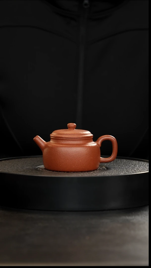 茶壶紫砂特价精挑24目满砂红降坡德中150cc