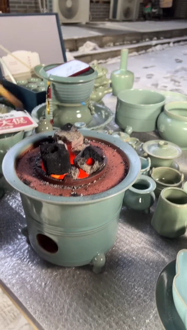 瓷片原产地原矿釉汝瓷