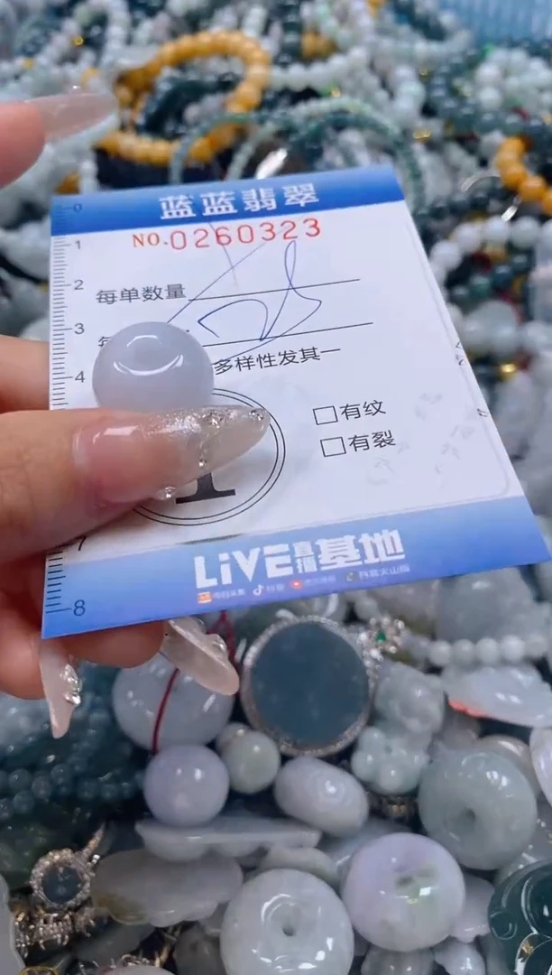 翡翠未镶嵌颈饰闪购0260323多样性发其一