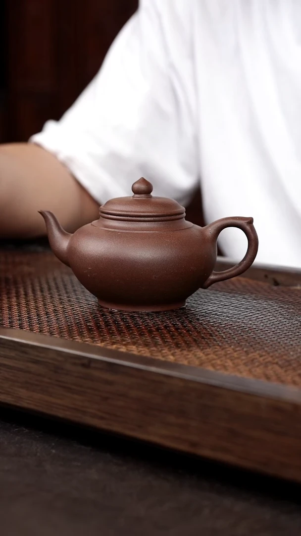 茶壶紫砂紫泥笑樱