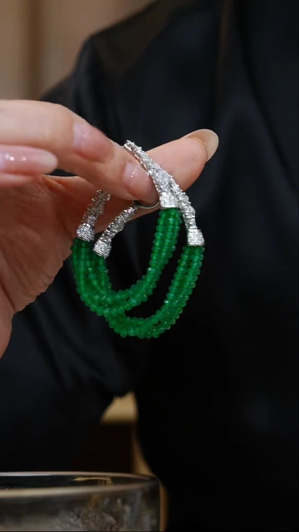 玛瑙/玉髓耳环未镶嵌050耳环