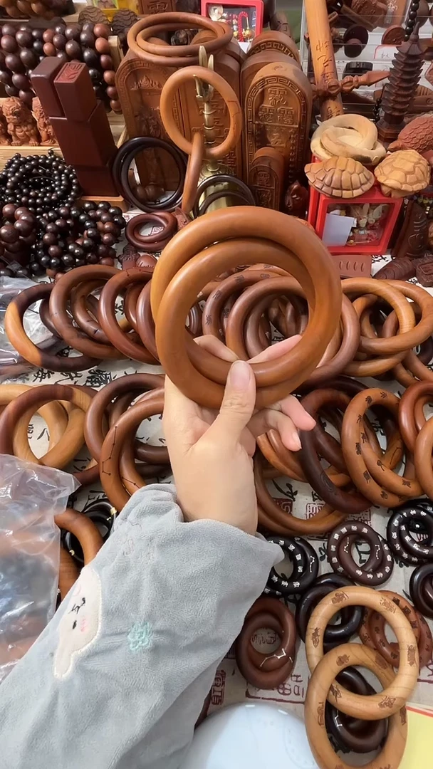 枣木乾坤圈枣木85圈口一物一拍