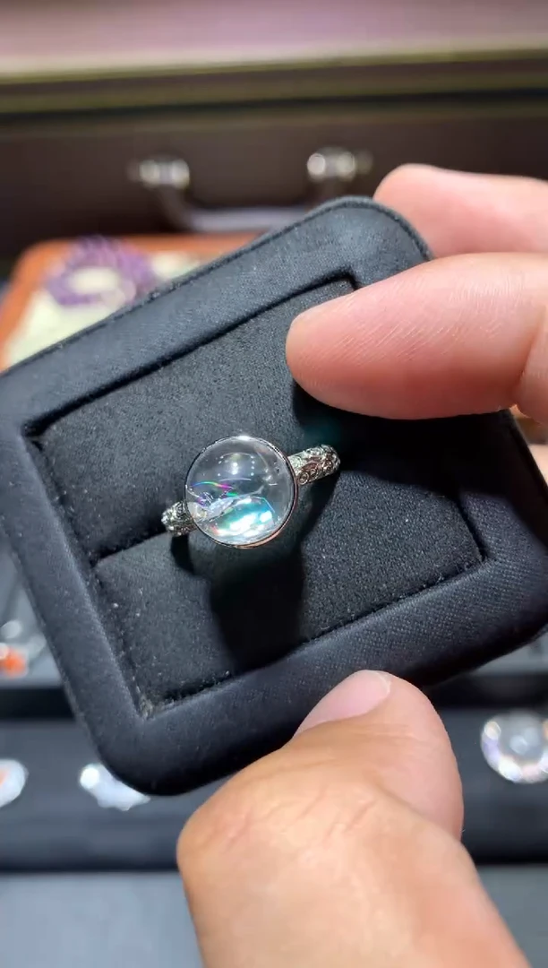 水晶戒指未镶嵌W21