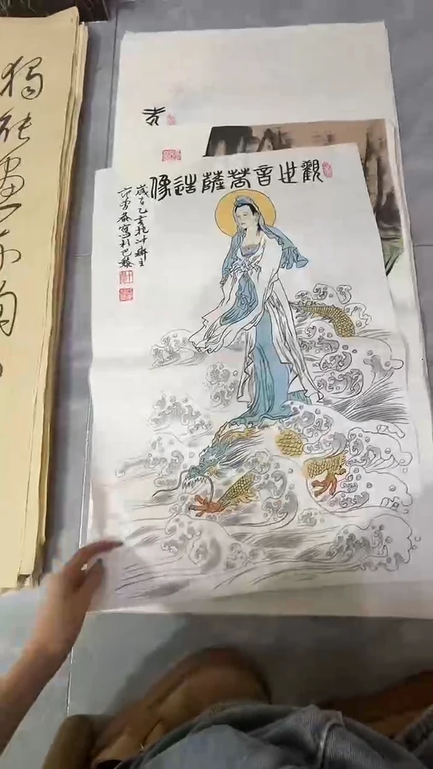 横款玲珑阁书画福利作品