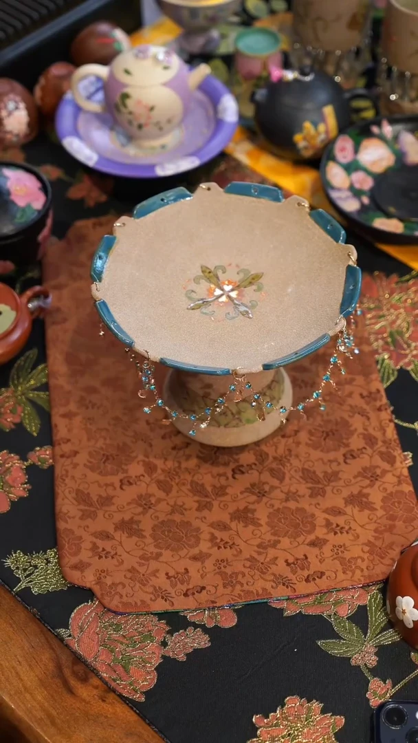 【闪购商品】瓷片壶承大碗茶的茶器