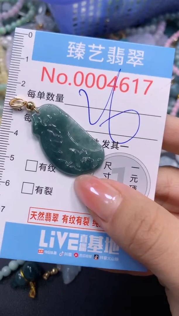 颈饰未镶嵌翡翠4617