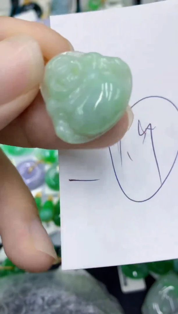 翡翠未镶嵌颈饰1111111111